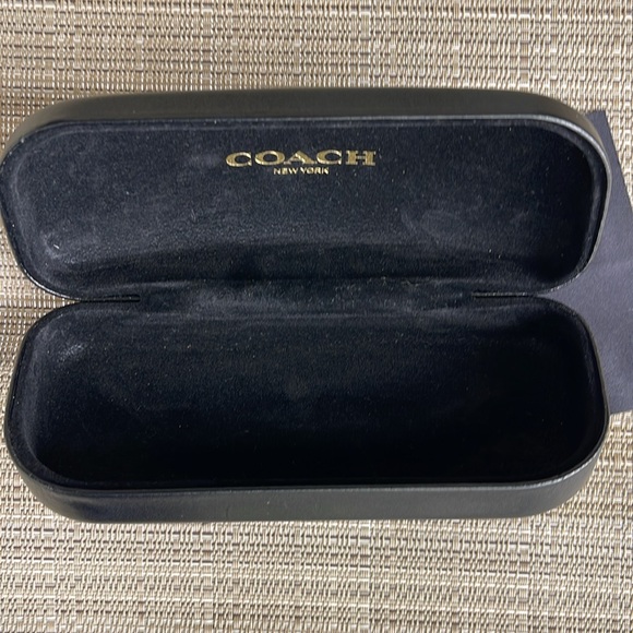 Coach Eyeglass Case with cloth Black - Picture 7 of 10